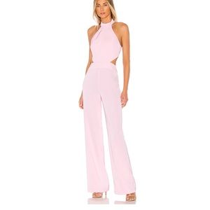 x Naven Olivia Jumpsuit in Lt Lotus Pink